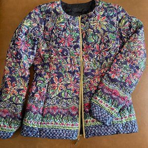 Lilly Pulitzer Puffer Reversible Jacket